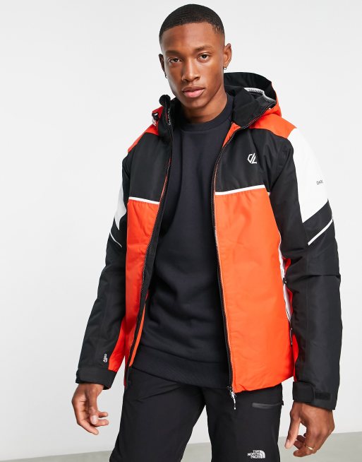 Dare 2b Incarnate ski jacket in orange/black