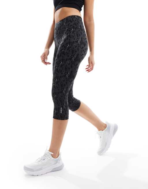  Dare 2b Influential 3/4 legging in black dash print