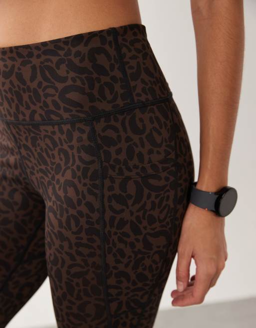 Dare 2b Influential ii leggings leggere con stampa animalier hot fudge, 5 di 5