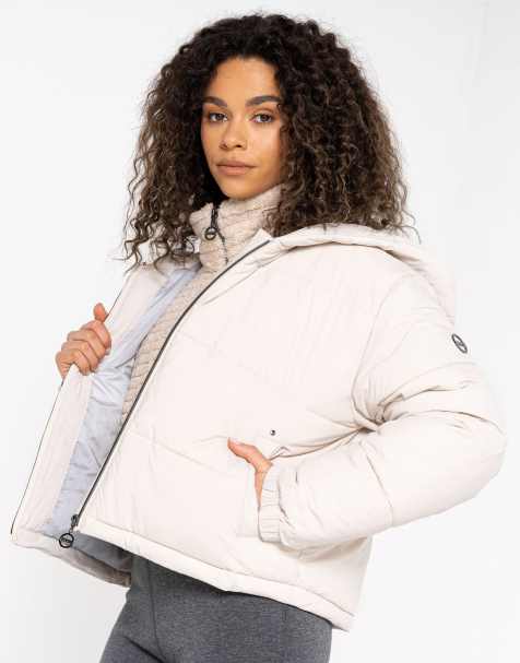 HIGH CURL COAT W - cotton white XL - Women's fleece coat – JACK