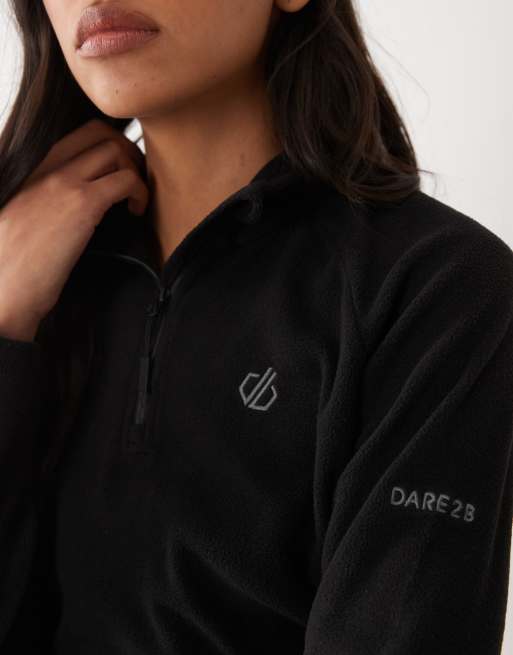 Dare 2b Lightweight freeform ii fleece in black black, 2 of 4