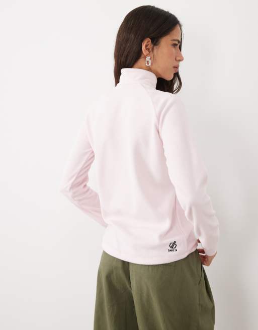 Dare 2b Lightweight freeform ii fleece in pink haze, 4 of 4