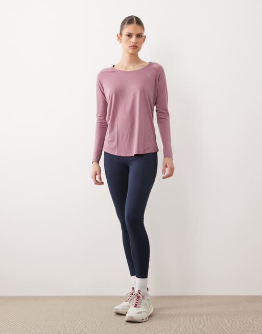 Dare 2b Lightweight quick-dry serenity long sleeved t-shirt in dusky orchid, 4 of 4