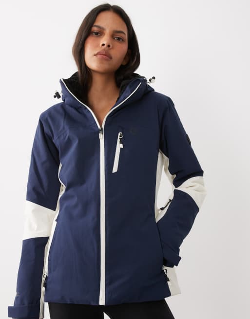 Dare 2b Lumi waterproof insulated jacket in navy egret, 2 of 4