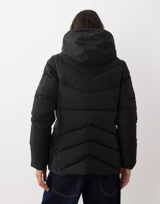 Dare 2b Lustre waterproof insulated jacket in black, 4 of 4