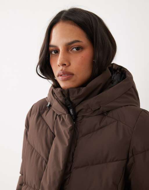Dare 2b Lustre waterproof insulated jacket in hot fudge, 3 of 4