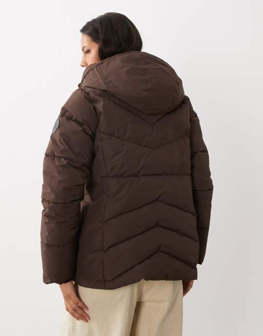 Dare 2b Lustre waterproof insulated jacket in hot fudge, 4 of 4