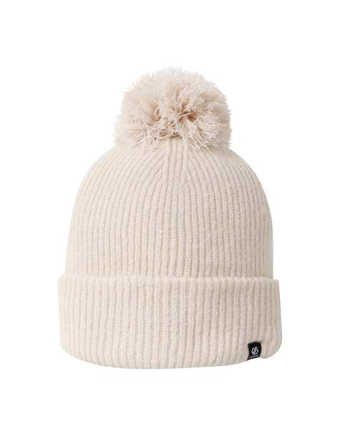 Dare 2b Maya pom beanie in beige - view 1