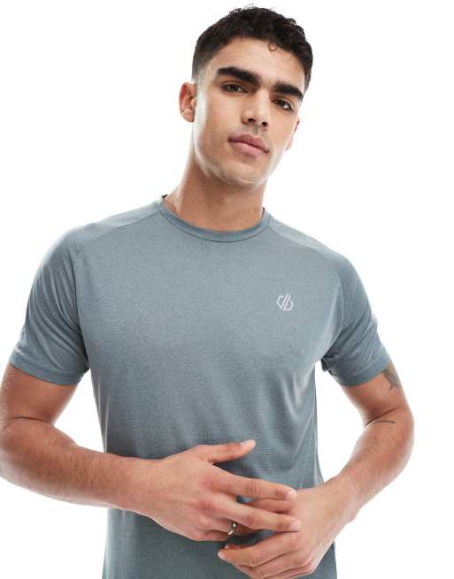 Dare 2b Men's Accelerate Fitness T-Shirt in Grey