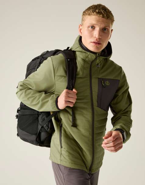 Dare 2b - Mountaineer - Windbestendig jack in boa groen en magnet grijs - view 1