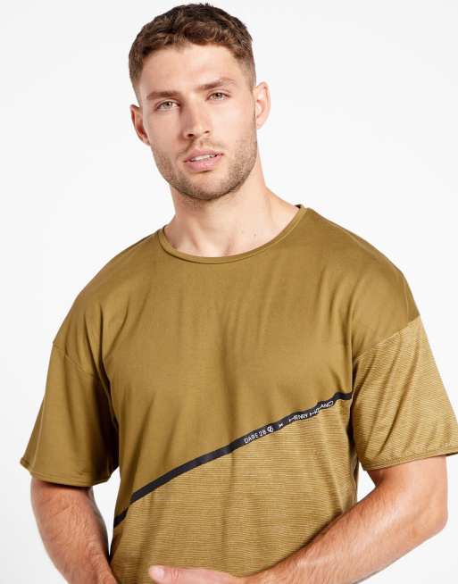 Dare 2b No sweat actv tee in olive drab