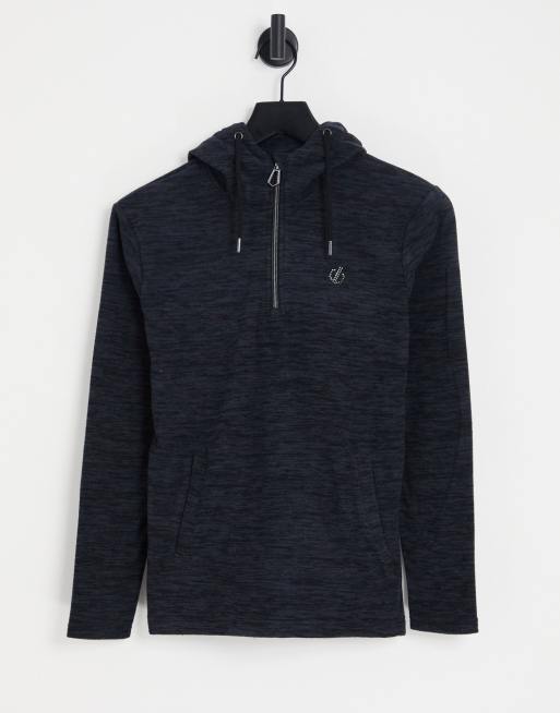 Dare 2b - Obsessed - Sweat à capuche avec demi-fermeture éclair - Noir