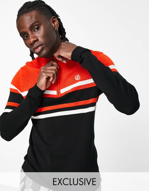 Dare 2b - Outgoing - Felpa da sci mid layer color ambra acceso e nero