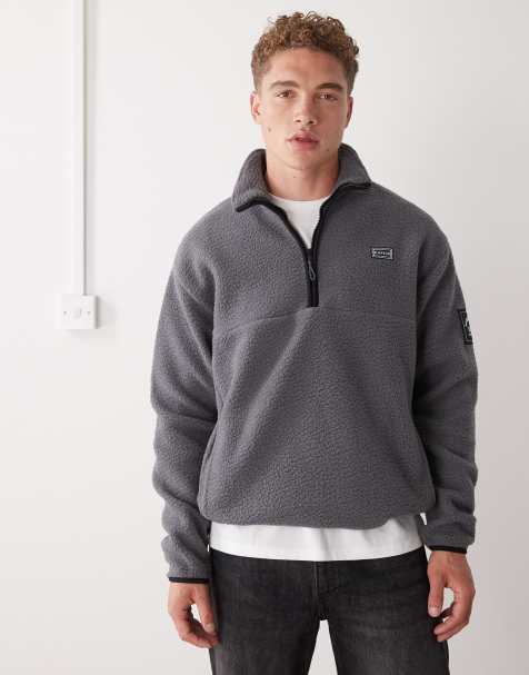 Dare 2b - Pile grigio con zip corta - view 1