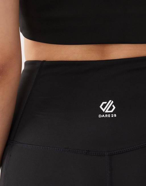 Dare 2b Quick-dry refresh leggings in black, 3 of 5