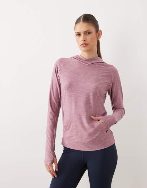 Dare 2b Quick-dry sprint city lightweight hoodie in dusky orchid - view 1