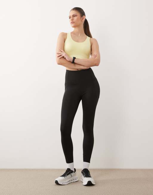Dare 2b Racerback don't sweat it ii sports bra in wax yellow, 4 of 4