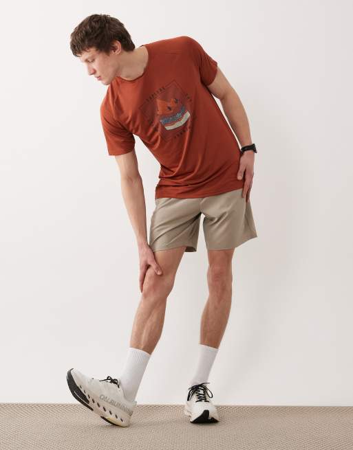 Dare 2b Reflective lightweight tech ii t-shirt in arabian spice, 2 of 5