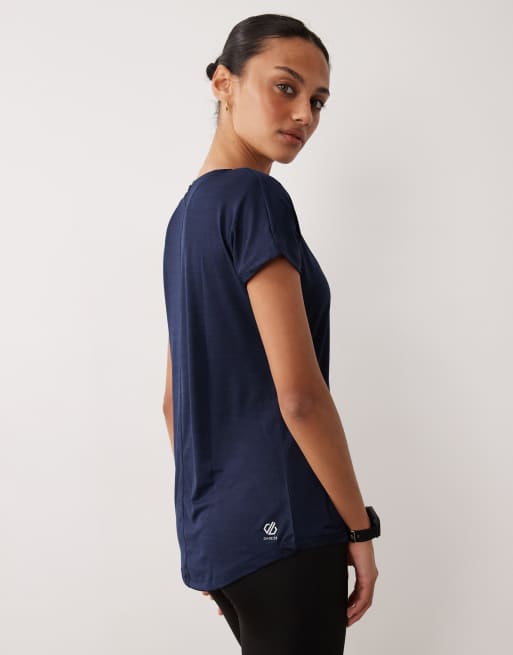 Dare 2b - Reflective Vigilant - Lichtgewicht T-shirt in marineblauw, 2 van 4