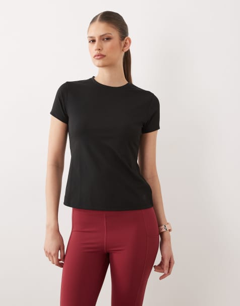 Dare 2b – Refresh – Schnelltrocknendes T-Shirt in Schwarz - view 1