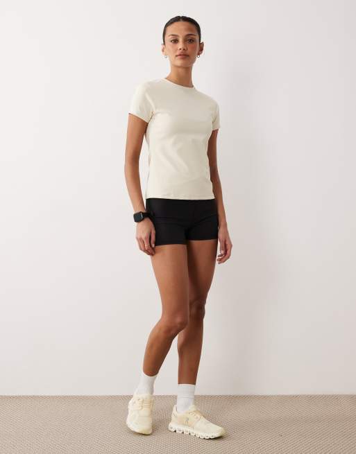 Dare 2b – Schnelltrocknendes, erfrischendes T-Shirt in der Farbe Mandelmilch, 4 von 4