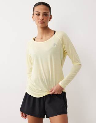 Dare 2b - Serenity - Leichtes, schnelltrocknendes, langärmliges Shirt in Wachsgelb