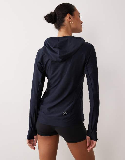 Dare 2b - Sprint City - Felpa con cappuccio leggera ad asciugatura rapida blu navy, 2 di 4