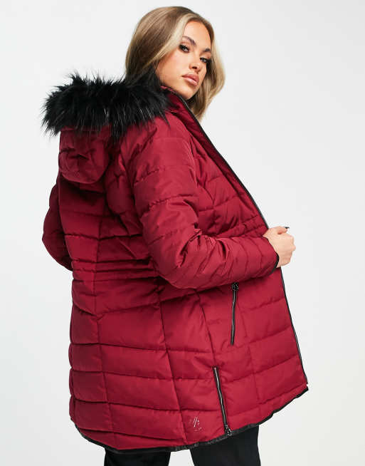 Veste longue online ski