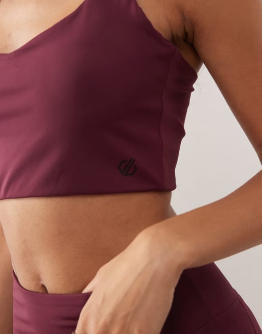 Dare 2b Swift iii bra in purple, 3 of 4