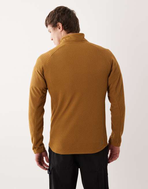 Dare 2b – Switch Out Pro – Schnelltrocknende Fleecejacke in dunklem Kreuzkümmel mit Reißverschluss, 3 von 5