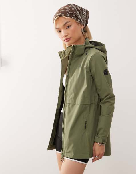 Dare 2b Switch up ii jacket waterproof jacket in green - view 1
