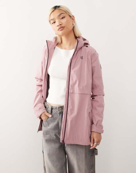Dare 2b Switch up ii jacket waterproof jacket in pink - view 1