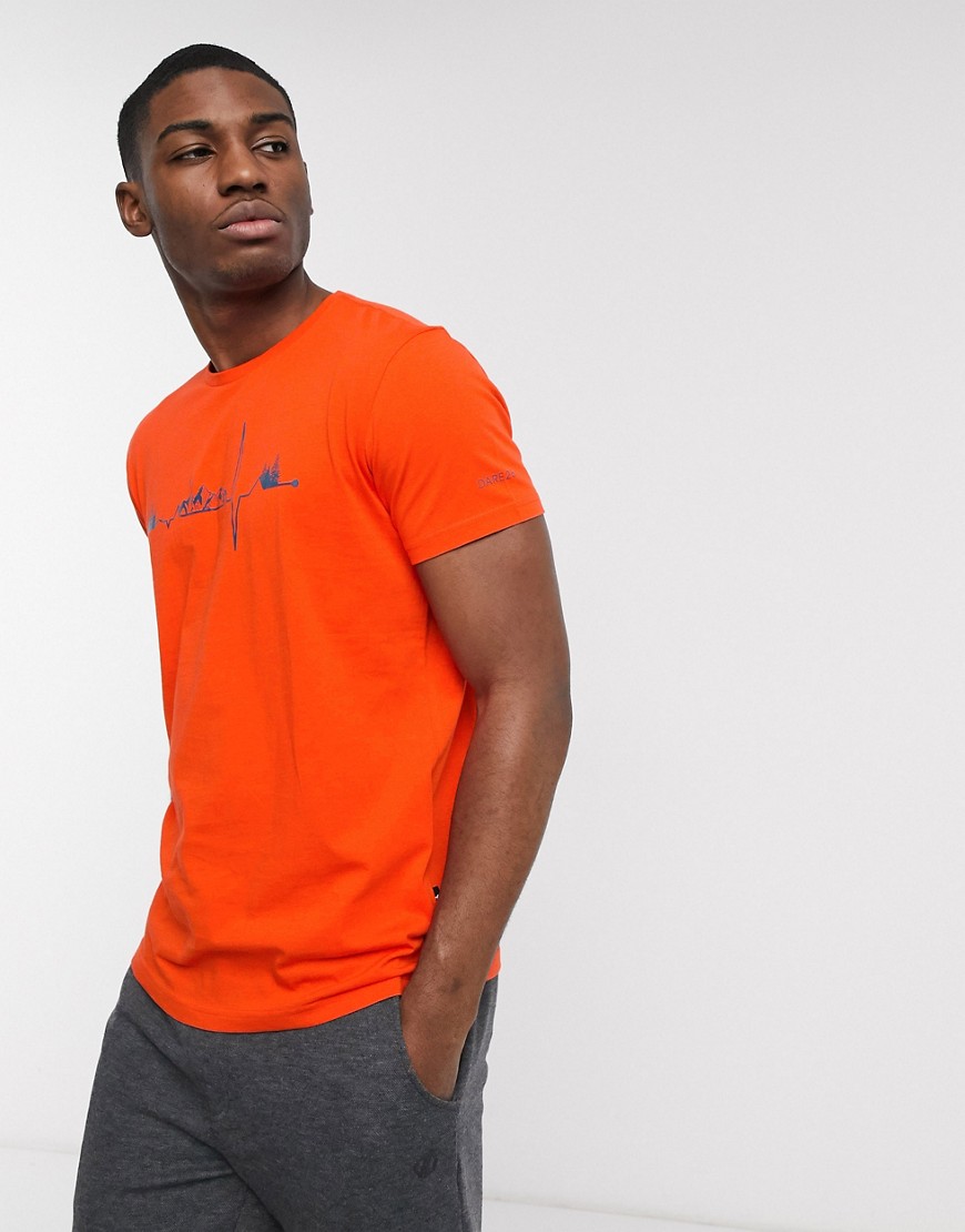 Dare 2B - T-shirt con scritta differentiate-Arancione
