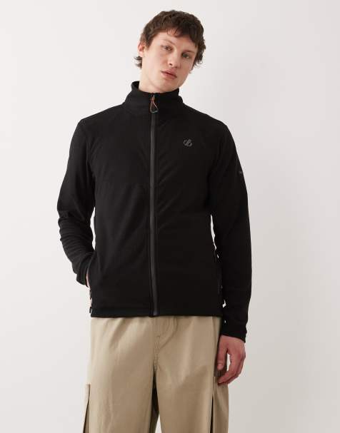Dare 2b Thermal full zip arising fleece in black - view 1