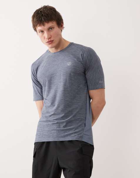 Dare 2b Thermoregulated reflective power up t-shirt in mercury - view 1
