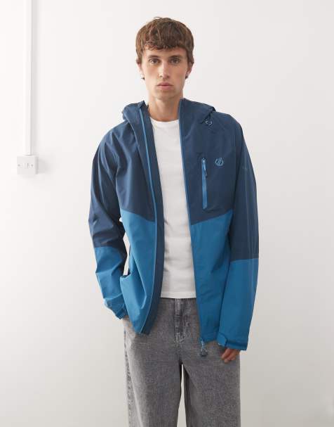 Dare 2b Torrek breathe out waterproof jacket in blue - view 1