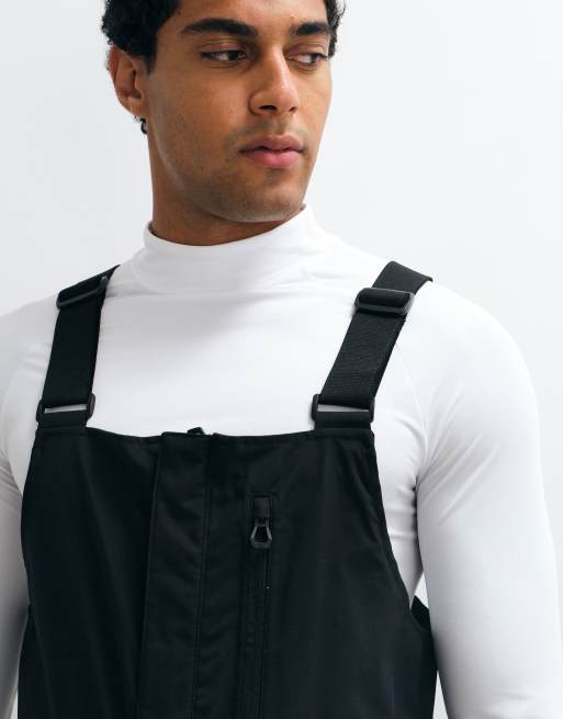 Dare 2b Twin tip bibbed salopettes in black, 4 of 5