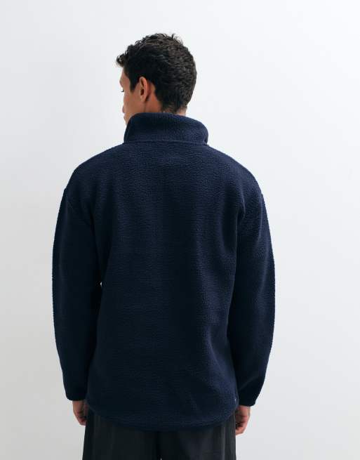 Dare 2b Twin tip fleece met drukknopen in marineblauw, 4 van 5
