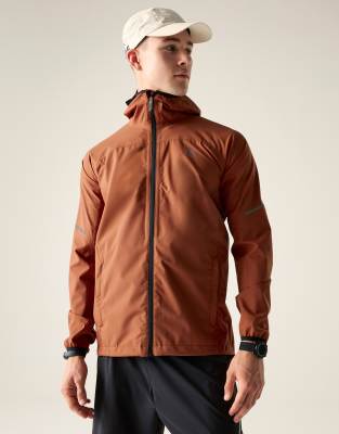 Ultraleichte, wasserabweisende Jacke in Arabian Spice-Orange Orange M