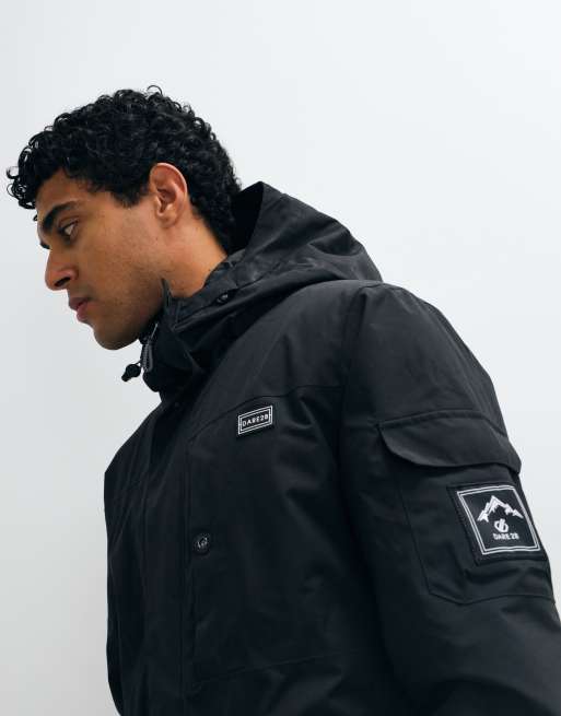 Dare 2b veste imperméable Twin Tip II isolante noire, 3 de 5