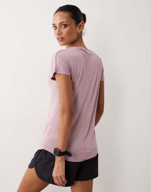 Dare 2b - Vigilant - T-shirt léger à détails réfléchissants - Mauve sombre, 2 de 4