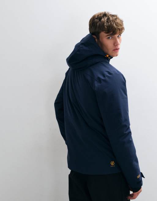 Dare 2b wasserdichte, isolierte Eagle IV Jacke in Marineblau, 5 von 5