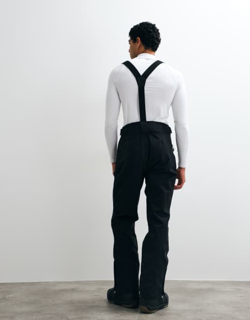 Dare 2b Waterproof achieve iii salopettes in black, 2 of 5