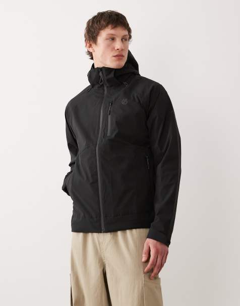 Dare 2b Waterproof breathable switch out iii jacket in black - view 1