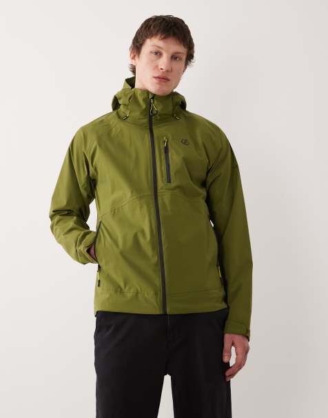 Dare 2b Waterproof breathable switch out iii jacket in nephrite green solid - view 1