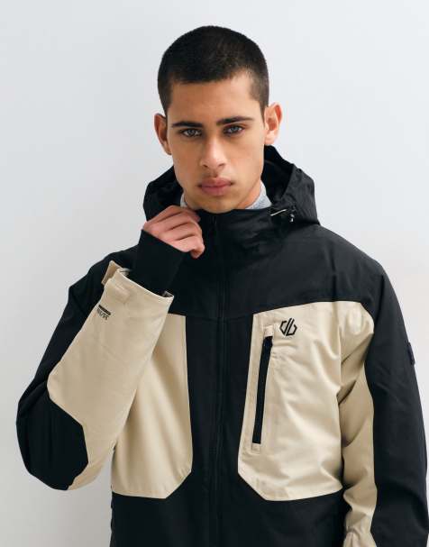 Dare 2b Waterproof eagle iv insulated jacket in black white pepper - view 1