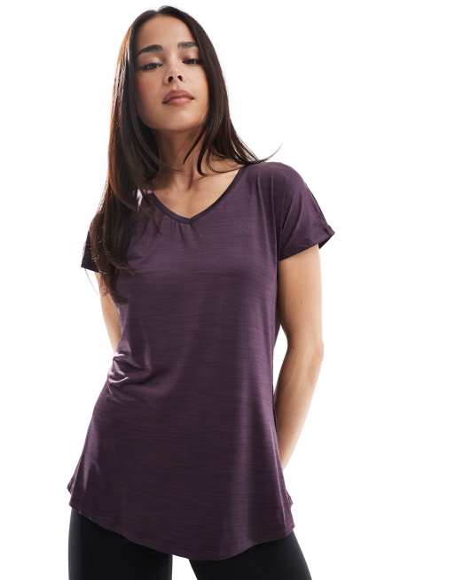 Dare 2b Women's Vigilant Lightweight T-Shirt in Purple