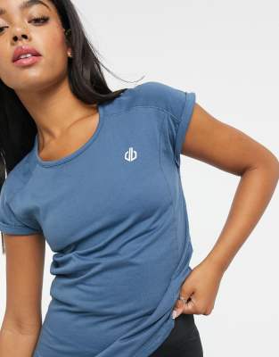 Dare 2bDare 2b Wondered short sleeve performance tshirt in blue