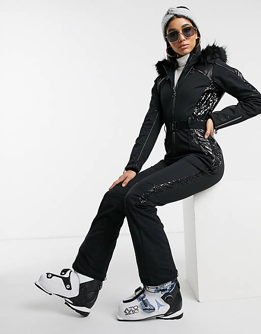 Dare 2b X Julien Macdonald Maximum snow suit in black | ASOS