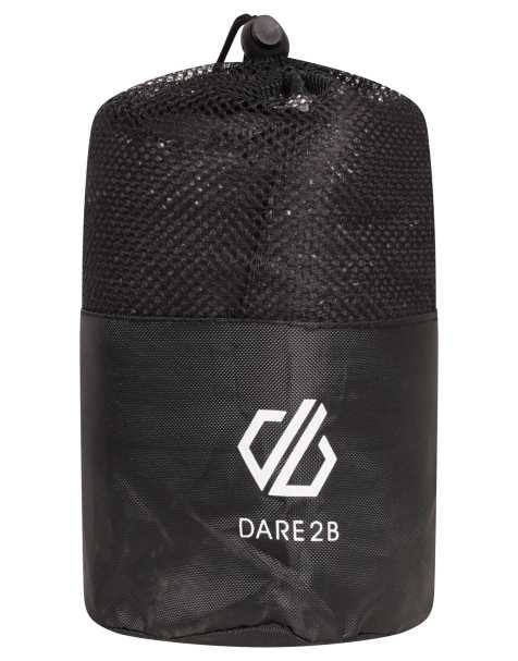Dare 2b yoga mat towel in black - view 1